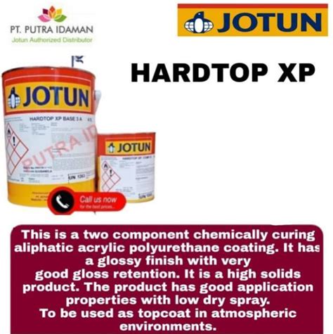 jotun cat hardtop xp  liter cat marine kapal kasih murah