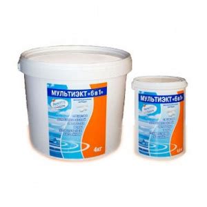 Мультиэкт 6 в 1 многофункциональные медленнорастворимые стаб. табл ...