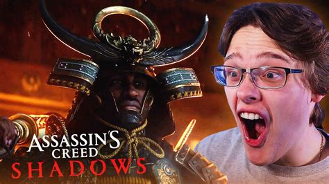 ASSASSINS CREED SHADOWS Official World Premiere Trailer REACTION YouTube