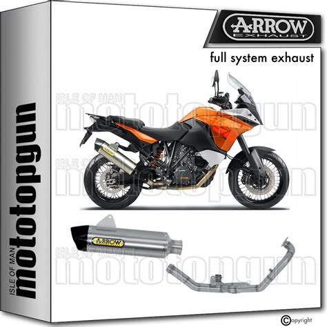 Arrow Full Exhaust Ok Maxi Race Tech Titanium C Ktm Adventure