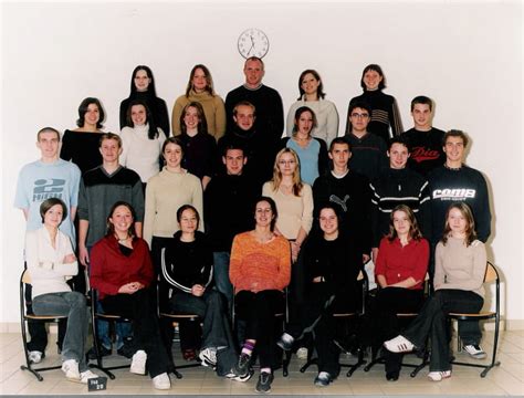 Photo de classe Terminale ES 2 de 2002 Lycée Gay Lussac Copains d avant