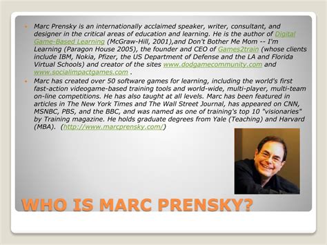 PPT - Fun, Play and Games: What Makes Games Engaging by Marc Prensky