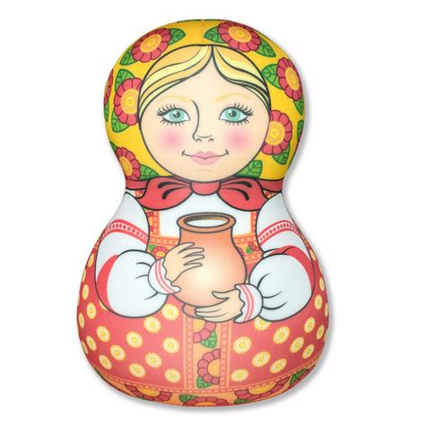 Мягкая игрушка-антистресс Штучки, к которым тянутся ручки Матрешка ...