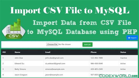 How To Import Excel File Data Into Mysql Table In Php Brokeasshome