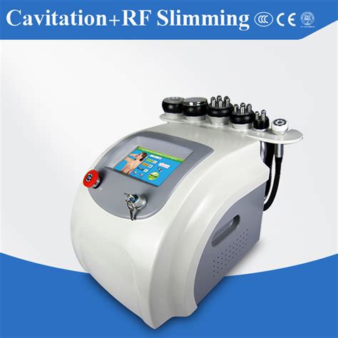 6 In 1 Ultrasonic Cavitation RF Vacuum Body Slimming Machine Body