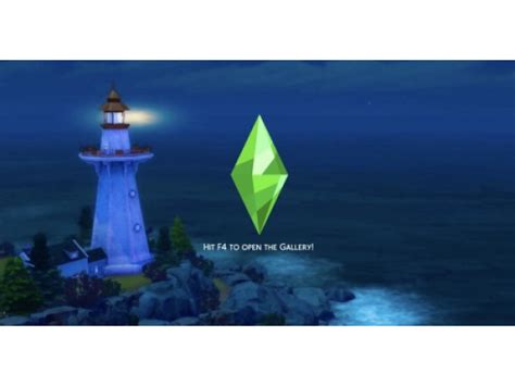 The Lighthouse Is Lit Up At Night Next To The Ocean With An Origami Diamond