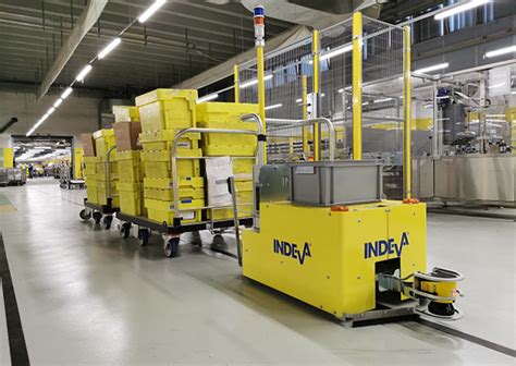 Automatic Guided Vehicles Automated Material Handling Solutions