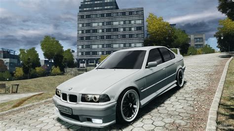 BMW 318i Tuning luz para GTA 4