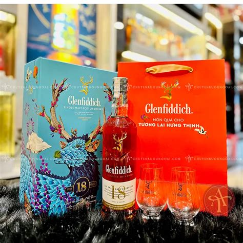 Glenfiddich 18 Hộp Quà Tết 2024 • Chính Hãng