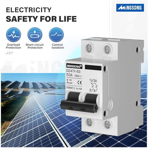 TRH-DC Solar Panels Disconnect Switch 50 Amp Solar Shut Off Switch