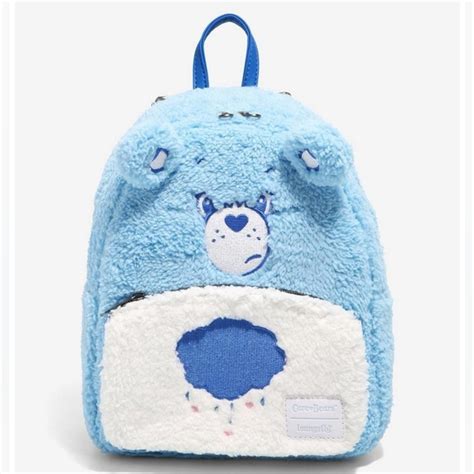Loungefly Bags Loungefly Grumpy Bear Plush Mini Backpack Hot Topic Dollskill Sugar Thrillz