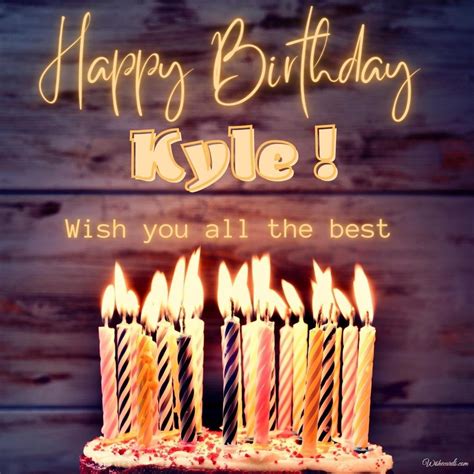 Happy Birthday Kyle Images and Funny Cards