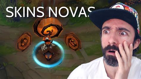 A RIOT FEZ MAIS UMA VEZ SKINS NOVAS DO LOL ANIMAÇÕES E QUALIDADE