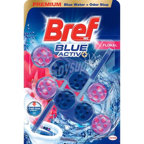 Bref WC Colgador WC Blue Activ Floral Bref 2 Ud