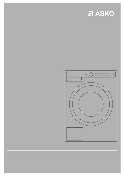 Asko W6098X.S/1 handleiding (64 pagina's)