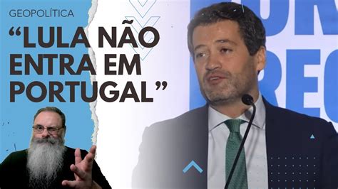 ANDRÉ VENTURA do PARTIDO CHEGA em PORTUGAL diz QUE LULA vai SER