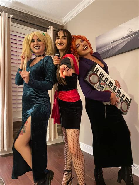 My Friends Dressed As The Hex Girls At My Halloween Party Last Night