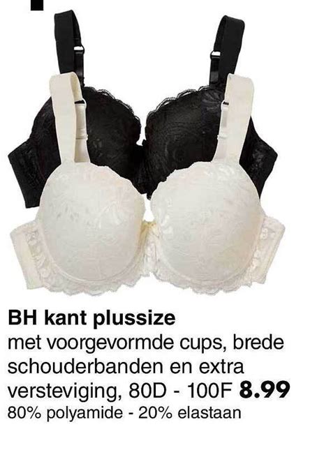 BH Kant Plussize Aanbieding Bij Wibra