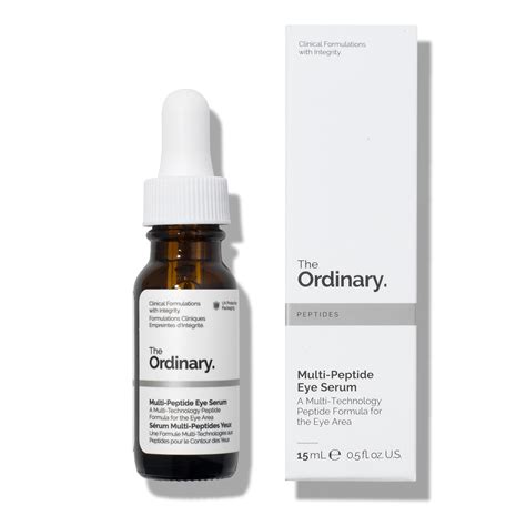 THE ORDINARY Sérum Yeux Multi Peptides 15 ML Parabioty