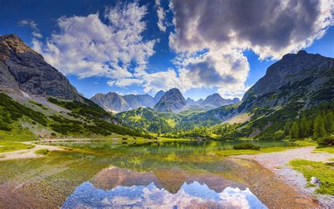 Fondos De Pantalla Paisaje Bosque Monta As Lago Agua Naturaleza