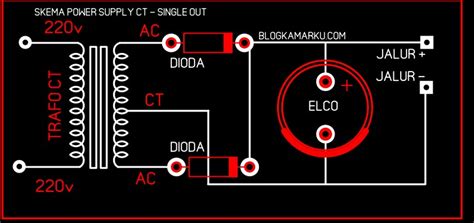 Power Supply Ct Skema Dan Fungsi Nya Blogkamarku