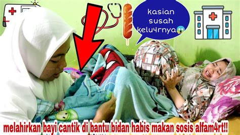 KAGET TIBA TIBA SAKIT PERUT MULES IBU HAMIL MELAHIRKAN BAYI CANTIK DI