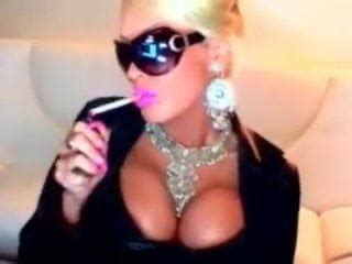 Slut Blonde In Latex Smoking XHamster