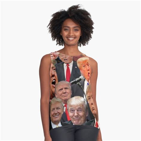 Donald Trump Collage Sleeveless Top For Sale By Polapo Redbubble