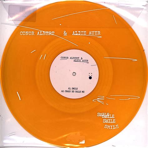 Conor Albert Alice Auer Smile EP Vinyl 12 2022 UK Original