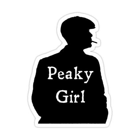 Peaky Girl Sticker For Sale By DafyddEm Peaky Blinders Girl