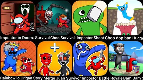 Choo Survival Impostor Shoot Impostor In Doors Survival Huggy Story