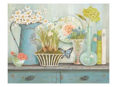 Vintage Collectables Giclee Print By Kathryn White At