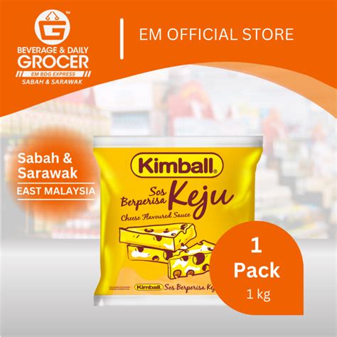 Kimball Cheesy Sauce Pouch 1x1kg Lazada