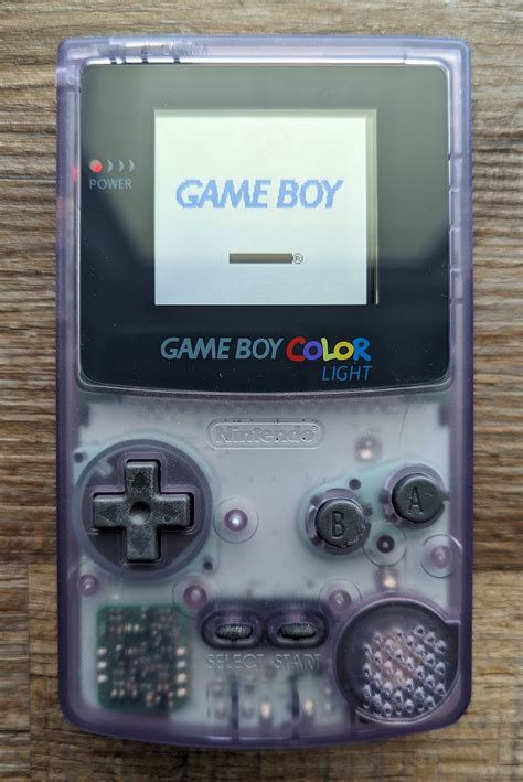 Atomic Purple Gameboy Color With Inch Tft Backlight Screen Etsy