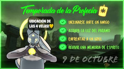 P Ramos Dorados Misiones Diarias Y Velas De Temporada De La Profec A