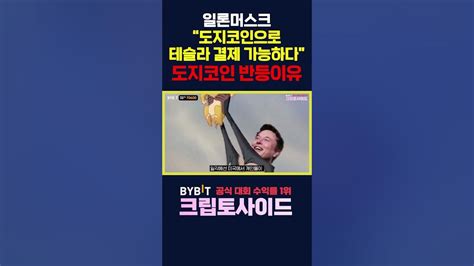 🔥일론머스크의 테슬라 언급🔥도지코인 도지 도지코인전망 일론머스크 Elonmusk 코인전망 코인뉴스 Youtube