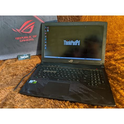 Jual Asus Rog Strix 15 Gl503ge Core I7 8750h Gtx 1050 Ti Fullset Indonesiashopee Indonesia