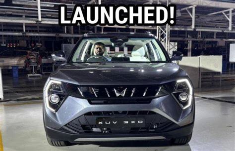 Mahindra XUV 3XO XUV300 Facelift Launched Prices Start At Rs 7 49