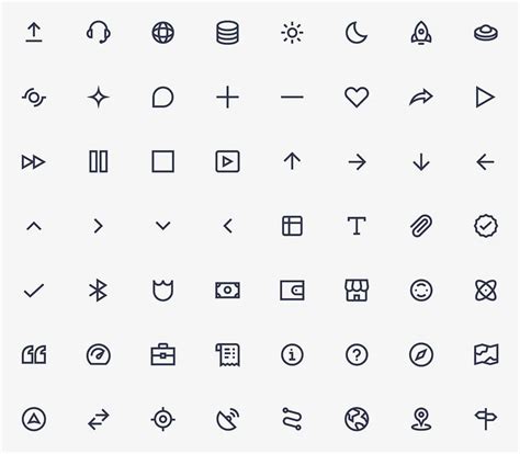 124 Modern Icons Collection Free Download Creativetacos