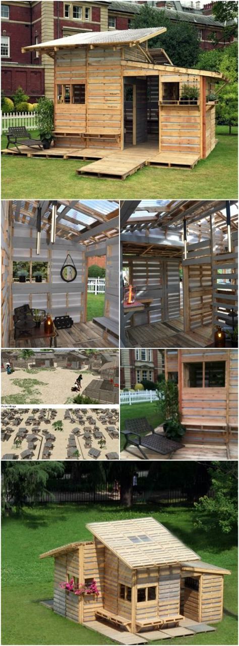 From Recycled Wood Pallets To Tiny Houses Genius Homeless Refugee