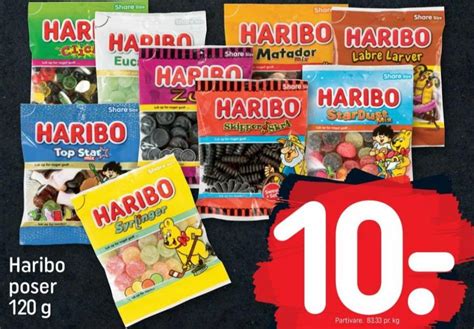 Haribo Skipper Skr Slikposer Rema April Alle Tilbudsavis