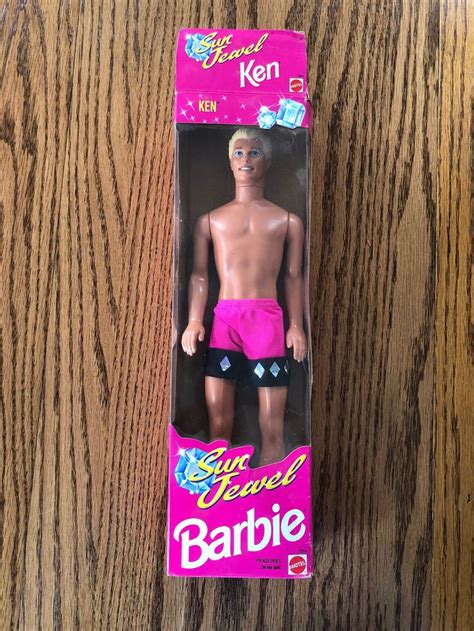 Vintage 1993 Sun Jewel Barbie Ken Doll Mattel 10954 Etsy Barbie And Ken Barbie Ken Doll