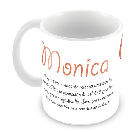 Taza Nombre Y Significado Monica Ocupa Centro Ocupacional Amappace