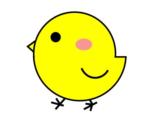 easy drawing of a chick 12