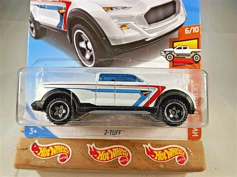 Hot Wheels HW Hot Trucks TUFF White Variation W Baja Spoke Whls Contemporary