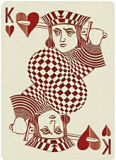 Rey De Corazones Cartas M Gicas Playing Cards Art Playing Cards