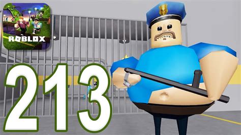 Roblox Gameplay Walkthrough Part 213 Barrys Prison Run Ios