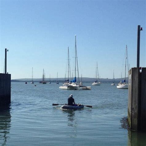 Sheltered Deep Water Swinging Moorings In Poole Harbour Lake Yard