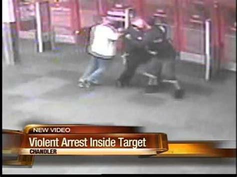 Violent Arrest Inside Target Store Caught On Tape Youtube