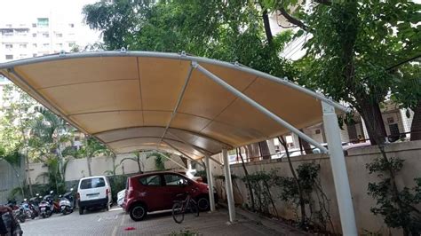 Dome PVC Tensile Car Parking Structure Coated At Rs 195 Sq Ft In Pune